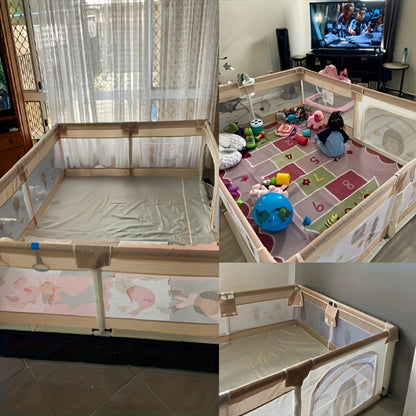 Baby Playpen with Non-Slip Base for Practical Everyday Home Use in Kids' Room detail image - detail view 6