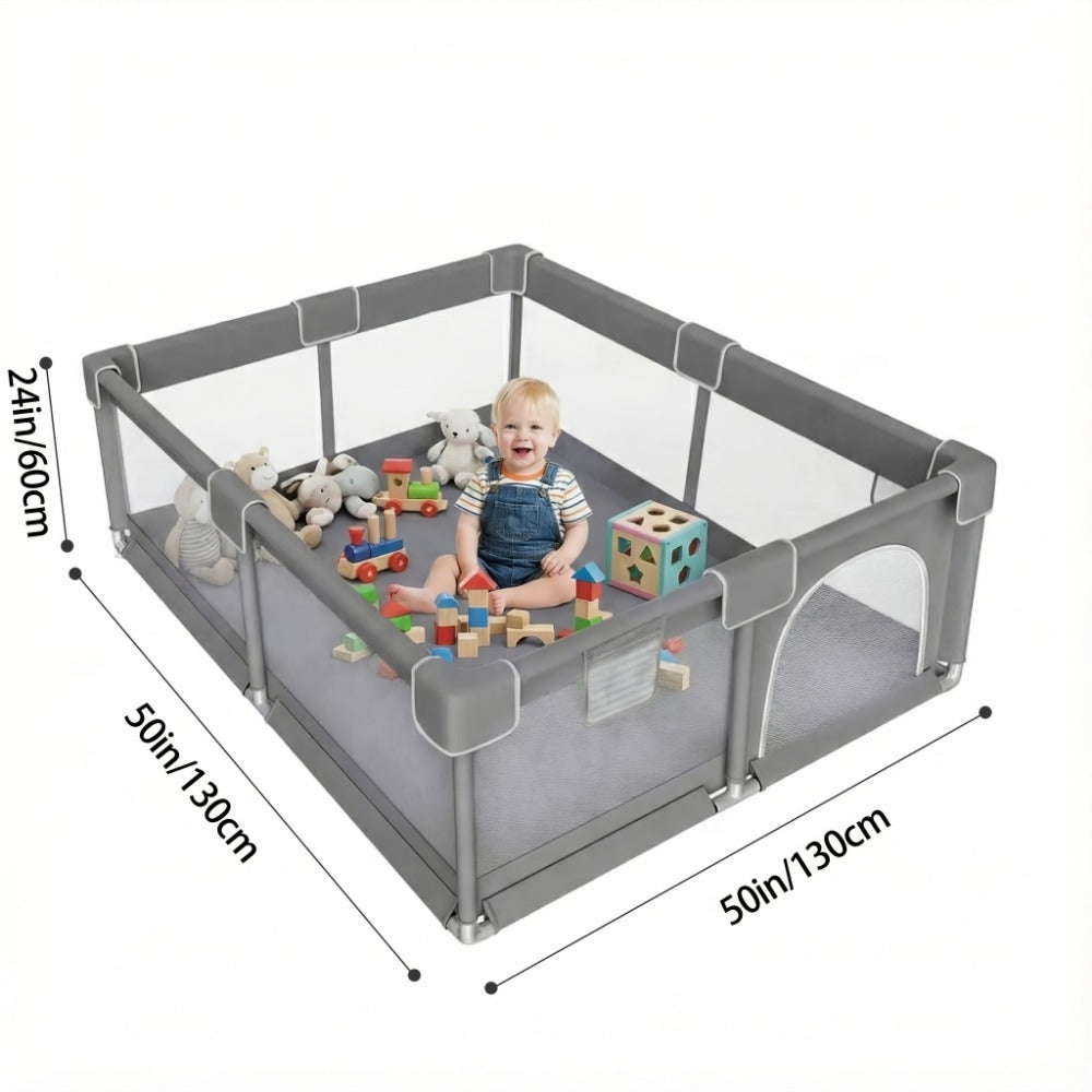 Baby Playpen with Tool-Free Assembly for Practical Everyday Home Use detail image - detail view 3