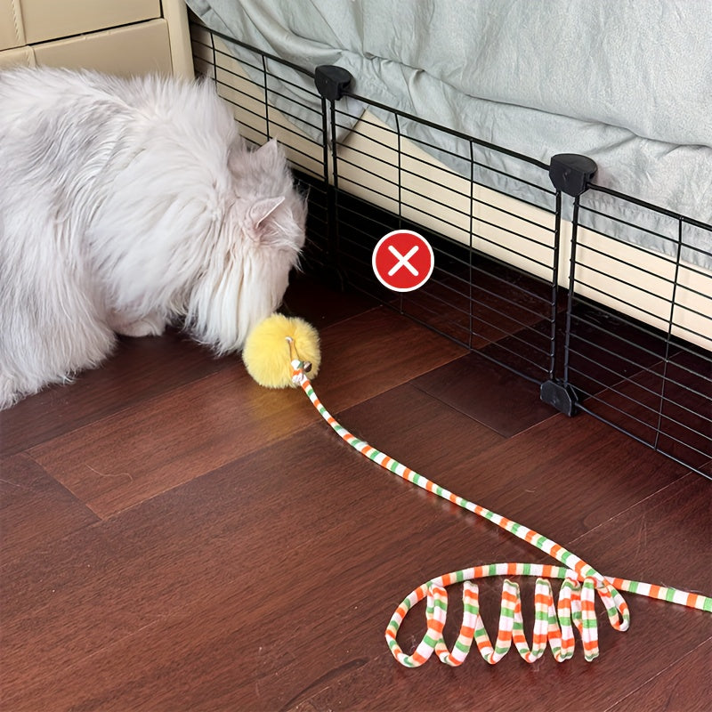Under Furniture Pet Blocker – Easy-Install Sofa & Bed Gap Filler Fence to Stop Cats & Dogs Getting Under Furniture, Prevents Toys from Sliding Under, Safe Sturdy Material, Multi-Pack 10 & 20 Pcs, Black & White