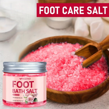 Foot Soak Sea Salt 60g Dry Cracked Heels Hypoallergenic — Moisturizing Mineral Foot Bath Salt 20-Min Relaxing Spa Treatment for Tired Aching Feet | Post-Exercise Bedtime Foot Care for Women & Men