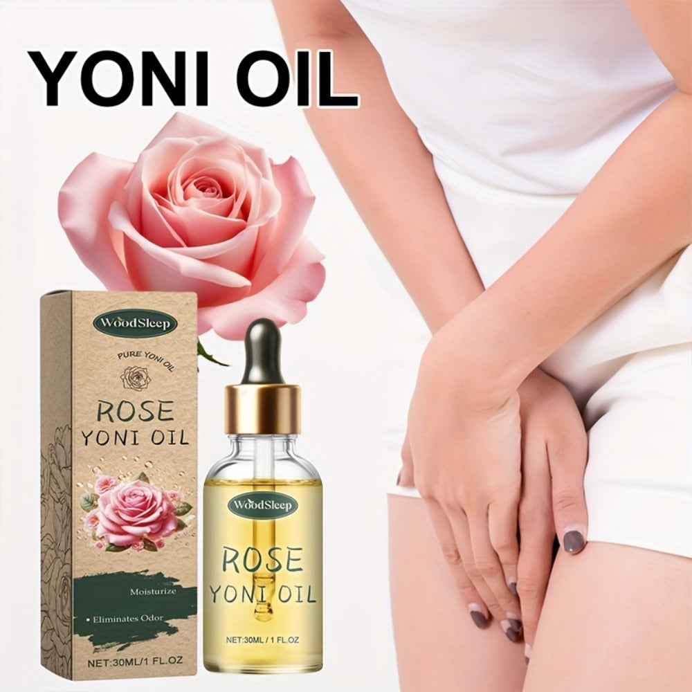 Feminine Care Oil with Rosehip Oil 30ml – Gentle Intimate Care Oil Mild Non-Irritating Formula, Effectively Neutralizes Odor & Alleviates Discomfort, Daily Private Area Body Care Oil for Women, 1oz