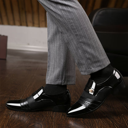 Men's Casual Slip-On Shoes - Slip-On Ease