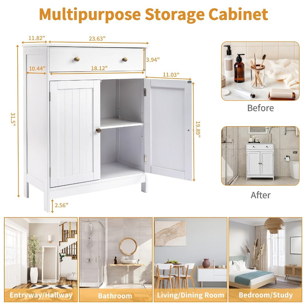 Bathroom Cabinet with Soft-Close Drawers for Organized Everyday Storage detail image - detail view 10