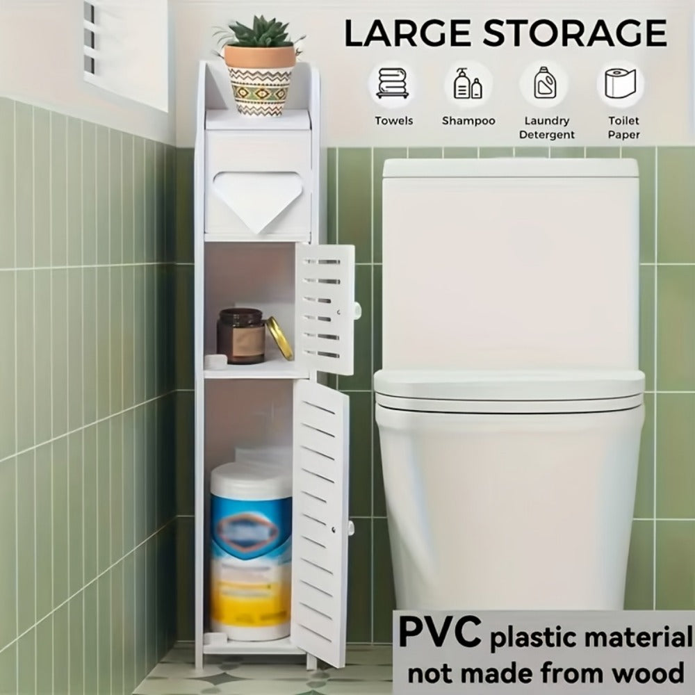Bathroom Storage Cabinet, Multi-Purpose Organizer Cabinet for Organized Everyday Storage detail image - detail view 4