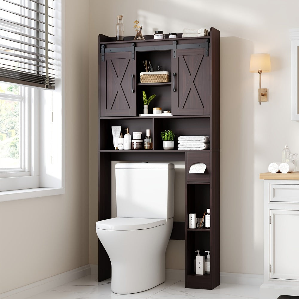 Bathroom Storage Cabinet with Sliding Doors for Organized Everyday Storage detail image - detail view 12