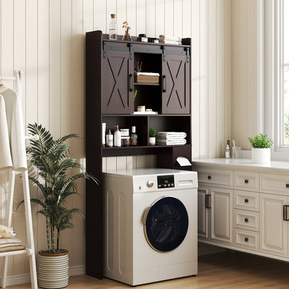 Bathroom Storage Cabinet with Sliding Doors for Organized Everyday Storage detail image - detail view 13
