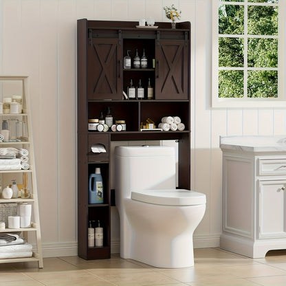 Bathroom Storage Cabinet with Sliding Doors for Organized Everyday Storage detail image - detail view 15