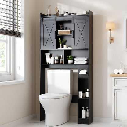 Bathroom Storage Cabinet with Sliding Doors for Organized Everyday Storage detail image - detail view 18