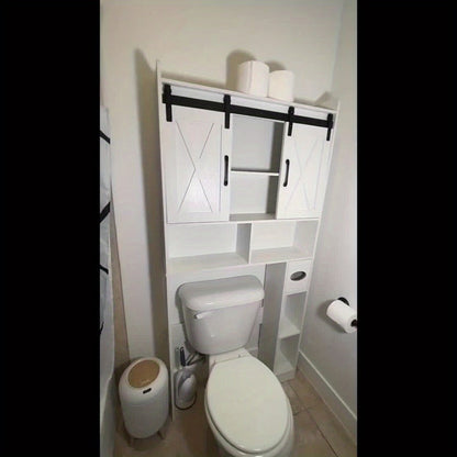 Bathroom Storage Cabinet with Sliding Doors for Organized Everyday Storage detail image - detail view 19