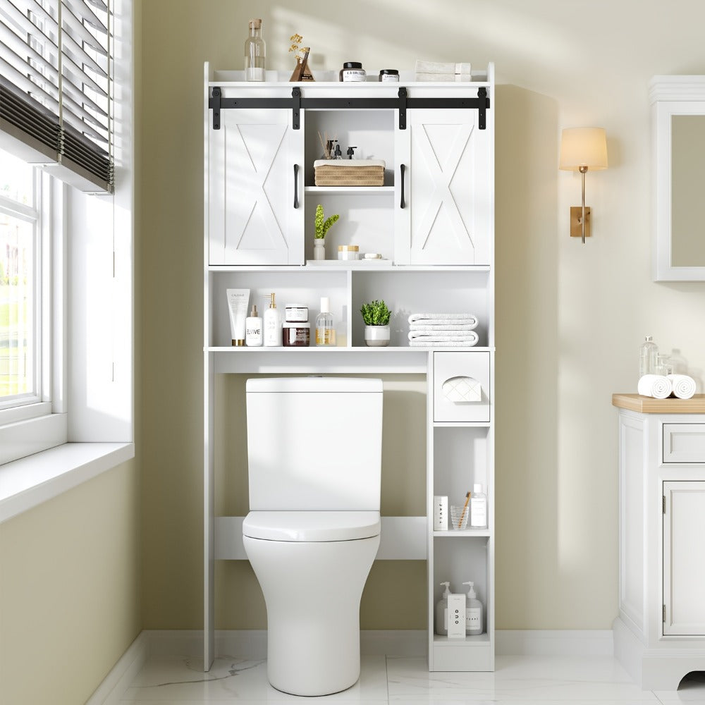 Bathroom Storage Cabinet with Sliding Doors for Organized Everyday Storage detail image - detail view 22