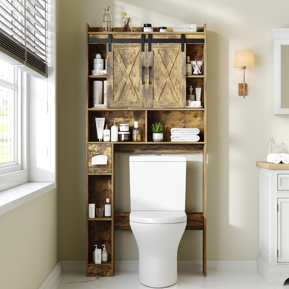 Bathroom Storage Cabinet with Sliding Doors for Organized Everyday Storage detail image - detail view 29