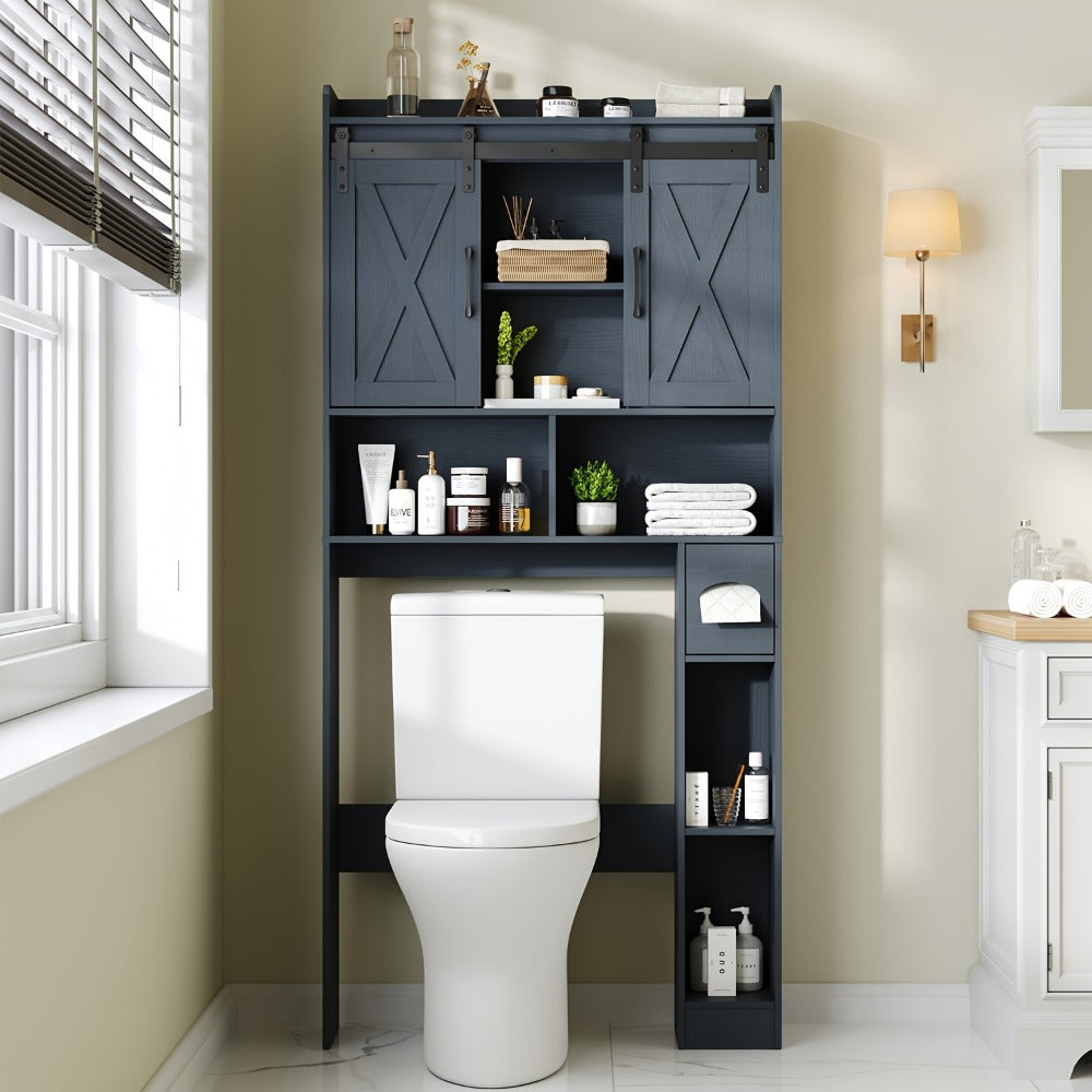 Bathroom Storage Cabinet with Sliding Doors for Organized Everyday Storage detail image - detail view 32