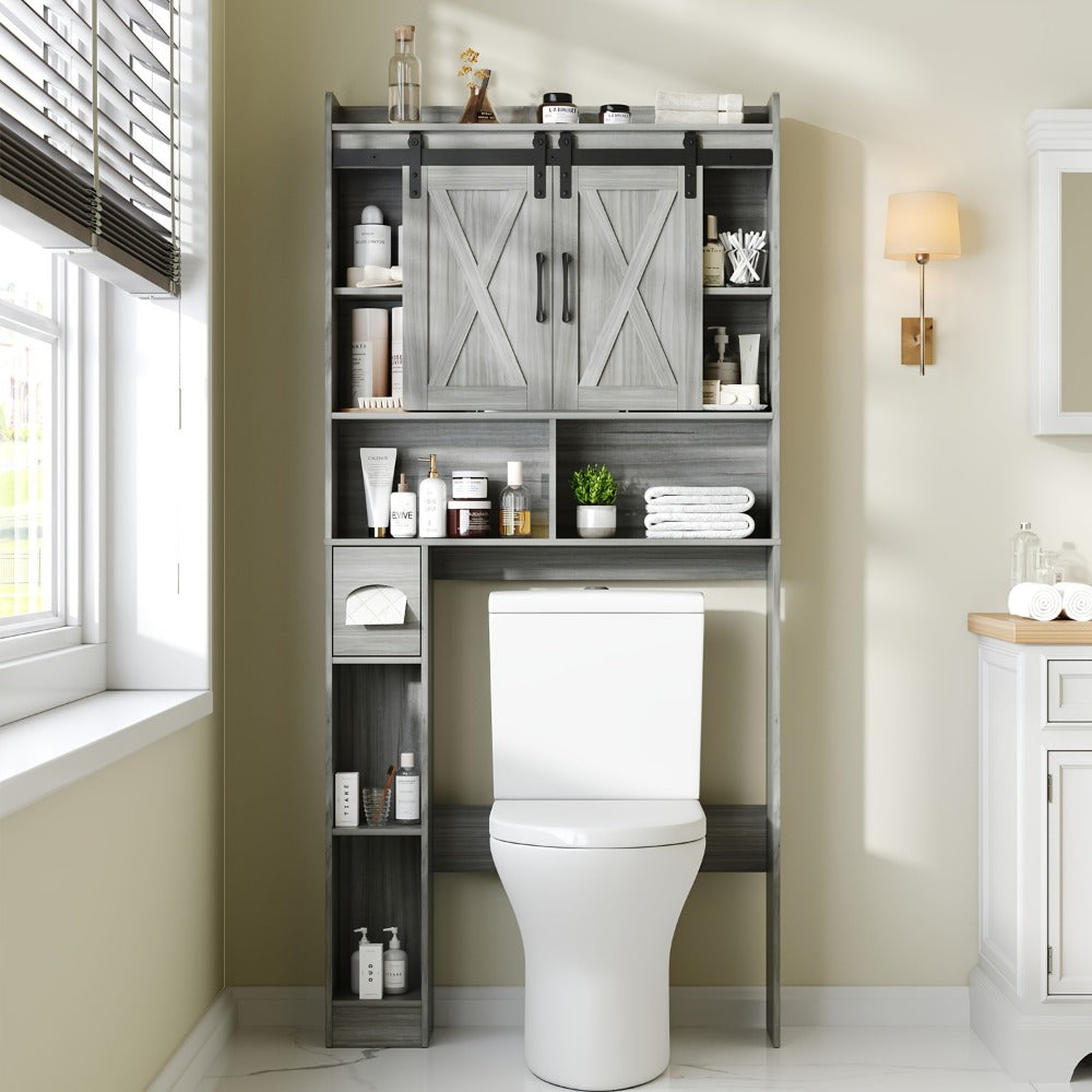Bathroom Storage Cabinet with Sliding Doors for Organized Everyday Storage detail image - detail view 36