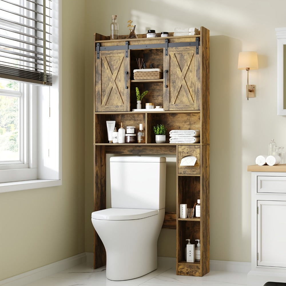 Bathroom Storage Cabinet with Sliding Doors for Organized Everyday Storage detail image - detail view 7