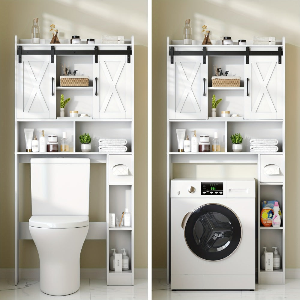 Bathroom Storage Cabinet with Sliding Doors for Organized Everyday Storage detail image - detail view 8