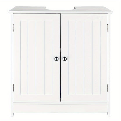 Bathroom Vanity Cabinet shown in the White option