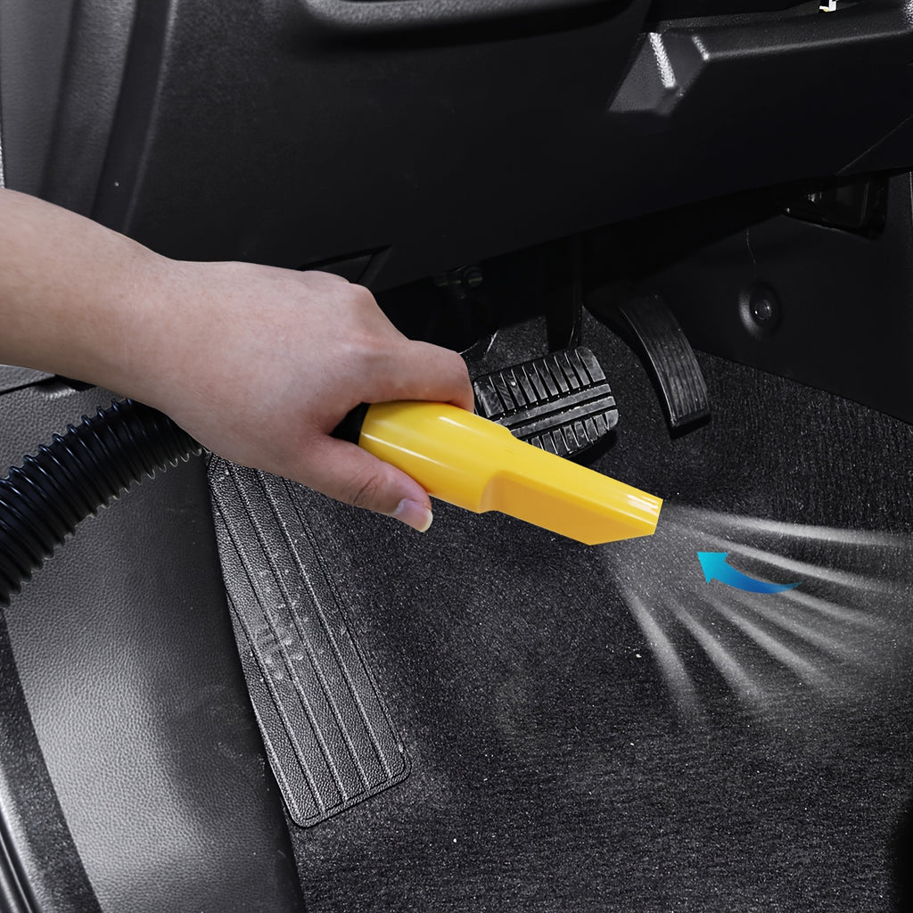 Vehicle Mounted Suction And Blowing Double Use Bucket Vacuum Cleaner Car Portable Multi Function Tool Cylinder Style Large Capacity Vacuum Cleaner Automobile Interior Cleaning Tool