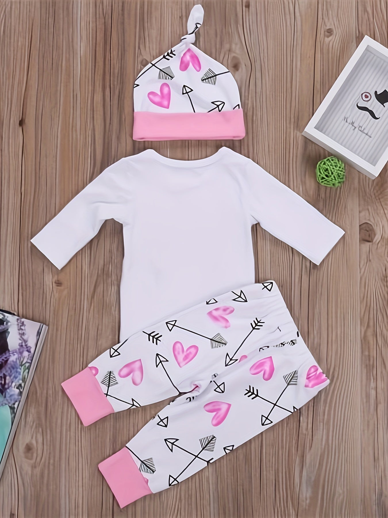 Baby Girls Outfit Set - Versatile Everyday Style 98373