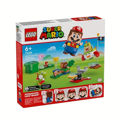 Interactive Mario Building Set LEGO 71439 – Adventures with Interactive LEGO Mario Starter Course 218 Pcs, STEM Toy for Kids Ages 6+, Birthday & Holiday Gift for Boys & Girls