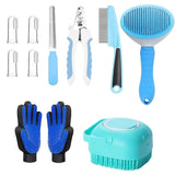 11 pieces blue