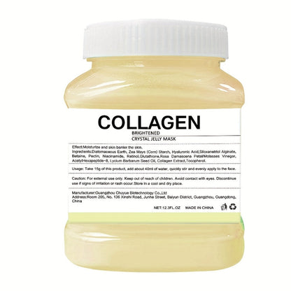 DIY Peel-Off Face Mask Powder Collagen & Turmeric — Hydrating Brightening with Hyaluronic Acid & Beta-Glucan, Salon-Quality At-Home Facial Treatment for All Skin Types, Skincare Gift