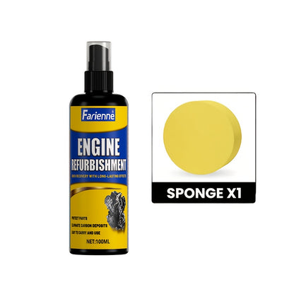 3.38oz Vehicle Engine Compartment Repair Spray: Engine Refurbishing Agent, Effective Polishing, Longens Service Life, Suitable for All Vehicles