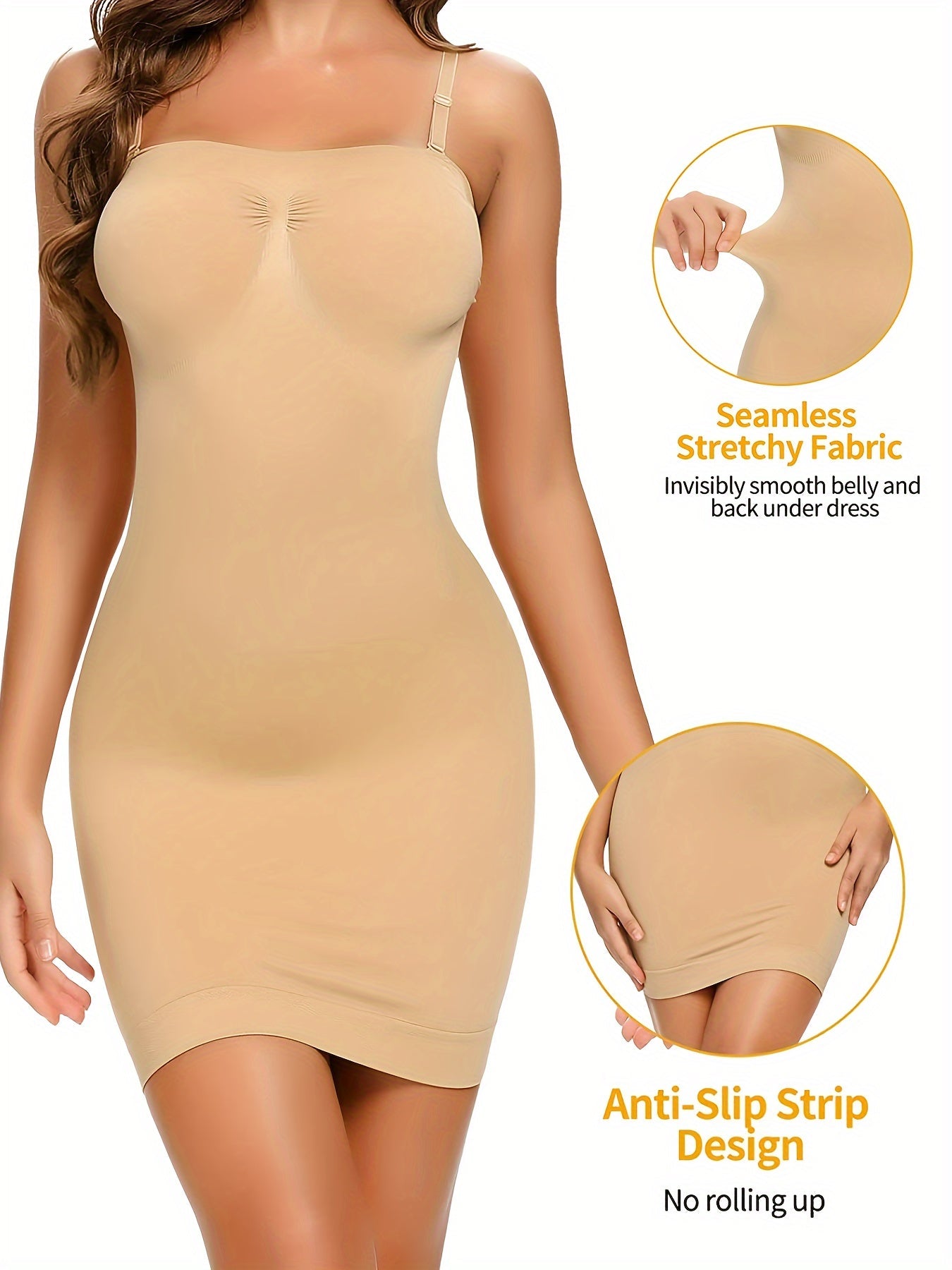 Women's Shapewear Slip - Smoothing Comfort 553637