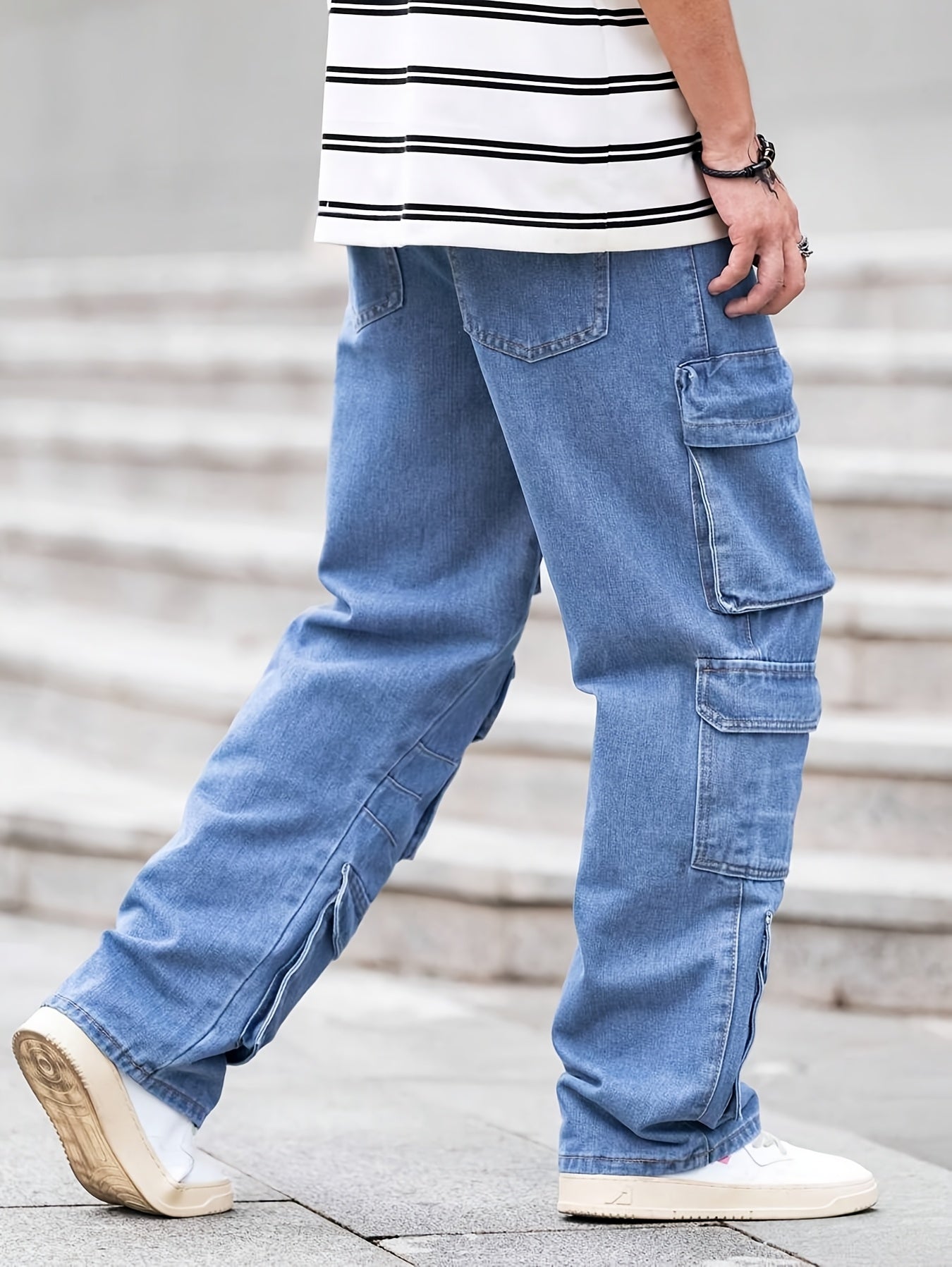 Men's Cargo Pants - Multi Pocket Everyday Style 708965