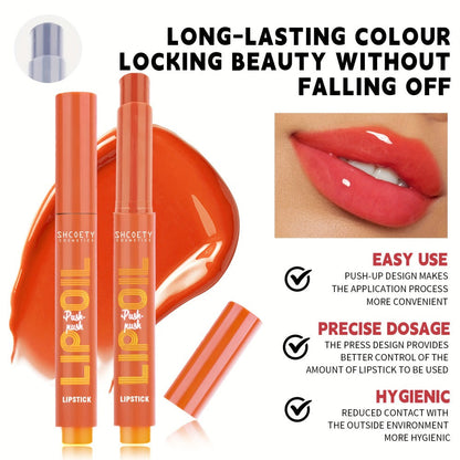 6-Piece Neon Press-On Lip Gloss Set High-Gloss Moisturizing Long-Lasting Bold Lip Makeup — Vibrant Mixed Shades Plumping Glossy Lipstick Bundle Gift Set for Women Girls All Skin Tones