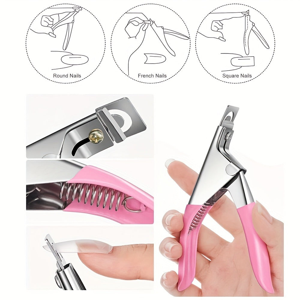 Acrylic Nail Kit Full Set with Electric Nail Drill Machine Acrylic Powder Liquid Monomer Nail Tips UV LED Lamp Art Decoration & Manicure Tools - Complete Beginner Professional Starter Kit