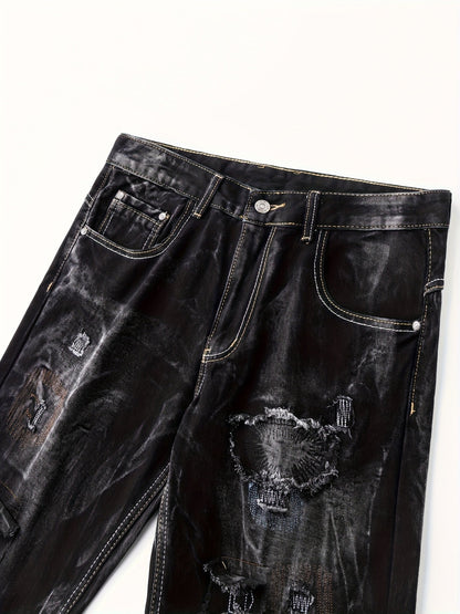 Men's Denim Shorts - Relaxed Fit