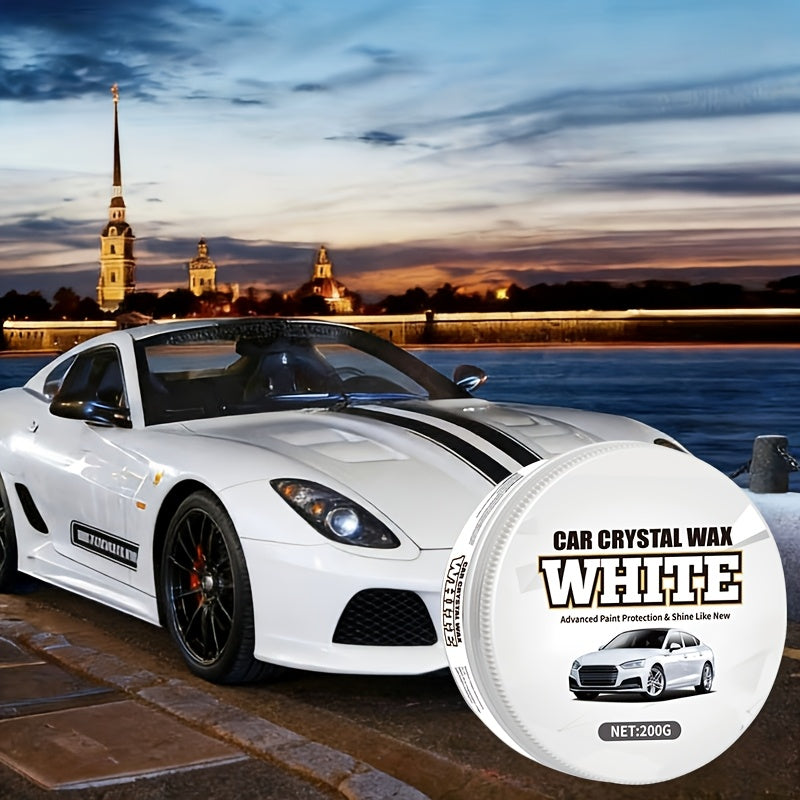 Vehicle Specific Wax, High-quality Automotive Coating, Provides Ultimate Paint Protection, Scratch Removal, And Gloss Enhancement - A Long-lasting Formula That Keeps Your Car Shiny, Available In Red, White, And Black