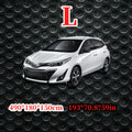 High-Grade Polyester Car Cover - Comprehensive Protection, Sun Protection, Thickened Rain And Snow Protection - Suitable for Most Vehicle Models, Black Outdoor Car Cover, Thickened Car Cover, for Vehicle Protection