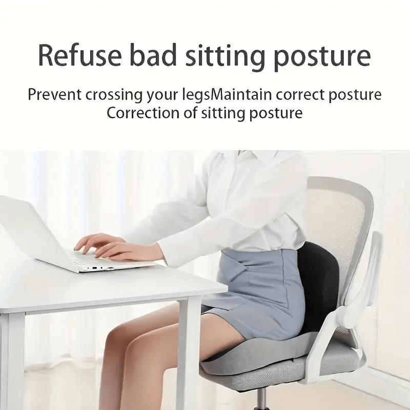 Comfortable Back Support Seat Cushion-soft, Supportive, Office Chair Game Chair Cushion Provides Hip Comfort For Long-term Sitting, Driving And Table Work, The Perfect Gift For The Back-to-school