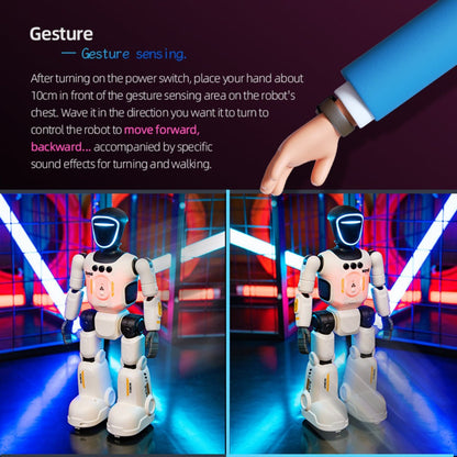 Smart Humanoid Robot Toy with Gesture Sensor & Voice Recorder – Advanced Pose-Controlled Joints, Smart Remote Control, Interactive STEM Robot for Kids Teens & Adults, Birthday Christmas Gift
