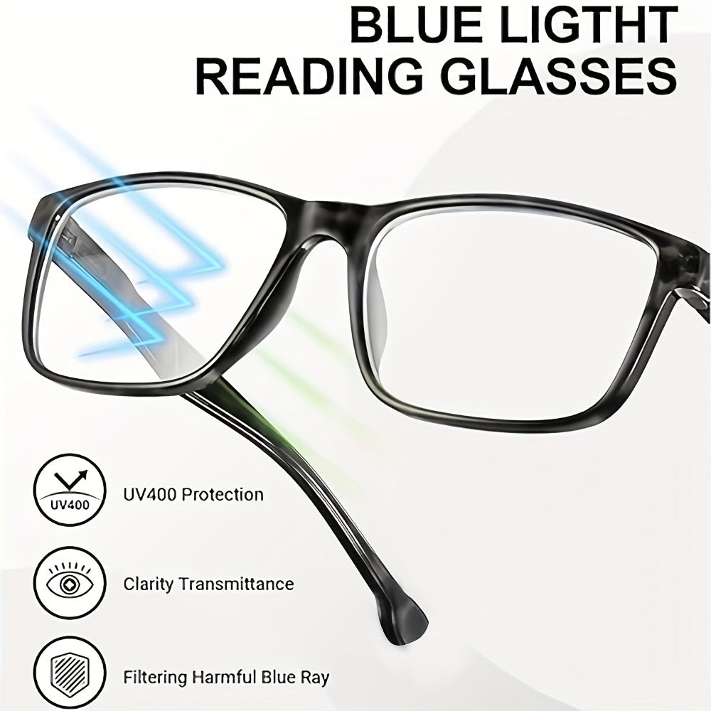 Blue Light Blocking Reading Glasses 12 Pack Bulk Set – Stylish Unisex Readers with Anti-Glare Lenses, Lightweight Frames, Multiple Magnification Strengths for Men and Women