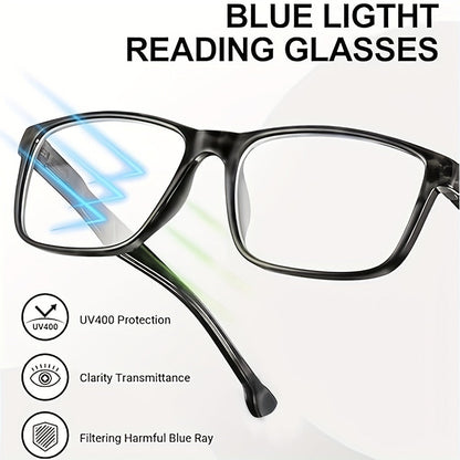 Blue Light Blocking Reading Glasses 12 Pack Bulk Set – Stylish Unisex Readers with Anti-Glare Lenses, Lightweight Frames, Multiple Magnification Strengths for Men and Women