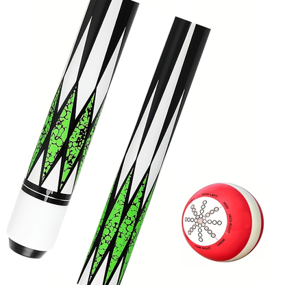 Pool Cue Stick 58 Inch - 13mm Laminated Tip, North American Maple Shaft, Ergonomic Grip, Billiard Cue for American Pool & Rotation Billiards, Great Gift for Men