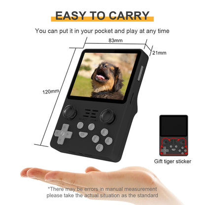 Open Source Retro Handheld Game Console Powkiddy RGB20S 3.5 Inch IPS 640x480 RK3326 ArkOS Linux Dual TF 256GB Portable Classic Emulator Gaming Device