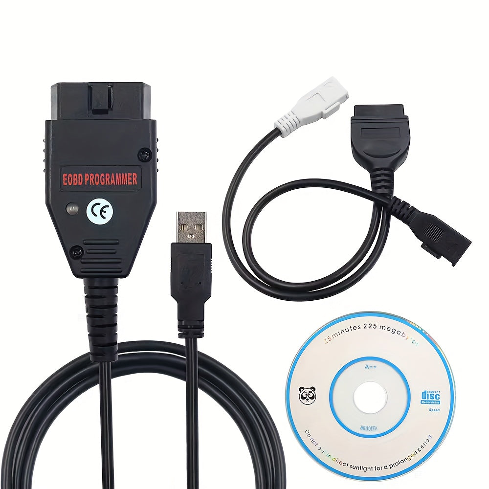 Galletto 1260 ECU Programmer & OBD2 Flashing Cable – ECU Tuning Tool for Toyota, Ford, BMW, Audi, VW, Honda, Nissan, Mercedes | EDC16 EDC15 Diesel & Petrol Cars