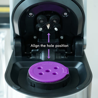Reusable K-Cup Coffee Pods Set of 6 – Refillable Coffee Filters Compatible with Keurig K-Supreme & K-Supreme Plus, Use Your Own Ground Coffee, Eco-Friendly & BPA-Free – Black, Purple, Mixed