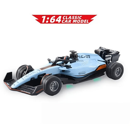 Mini RC Racing Car 1:64 Scale 2.4G Alloy Die-Cast 4WD Drift Toy Car with Lights & Adjustable Speed – Indoor Outdoor RC Car for Boys | Collection Gift Set | Best Birthday Christmas Party Toy