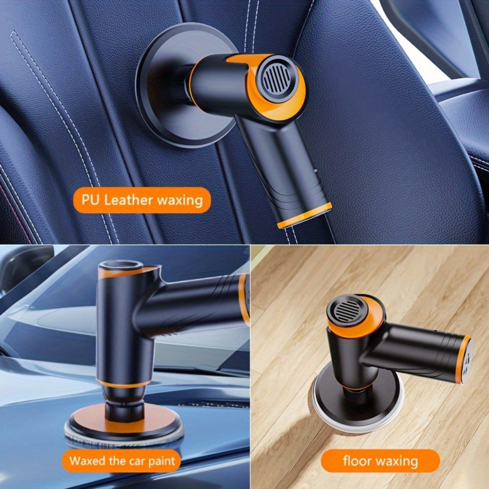 Cordless Car Polisher & Waxing Machine – 100W Rechargeable Buffer, Scratch Repair & Paint Polish for Cars