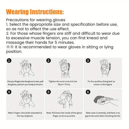Rehabilitation Robot Gloves for Hand & Finger Training, Air Pressure Finger Exercise Device with LCD Touch Screen, Stroke Recovery & Finger Separation Rehab Glove for Elderly, Left or Right Hand M-XXL