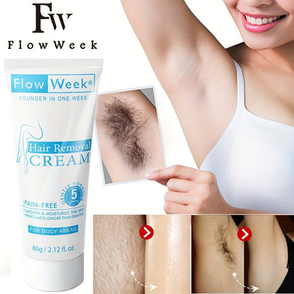 Hair Removal Cream for Men Gentle Fast-Acting Alcohol-Free Depilatory Cream Body Legs Arms Chest Back Intimate Areas Painless Smooth Skin Hair Remover Sensitive Skin Safe 1pc 3pc 5pc Value Pack