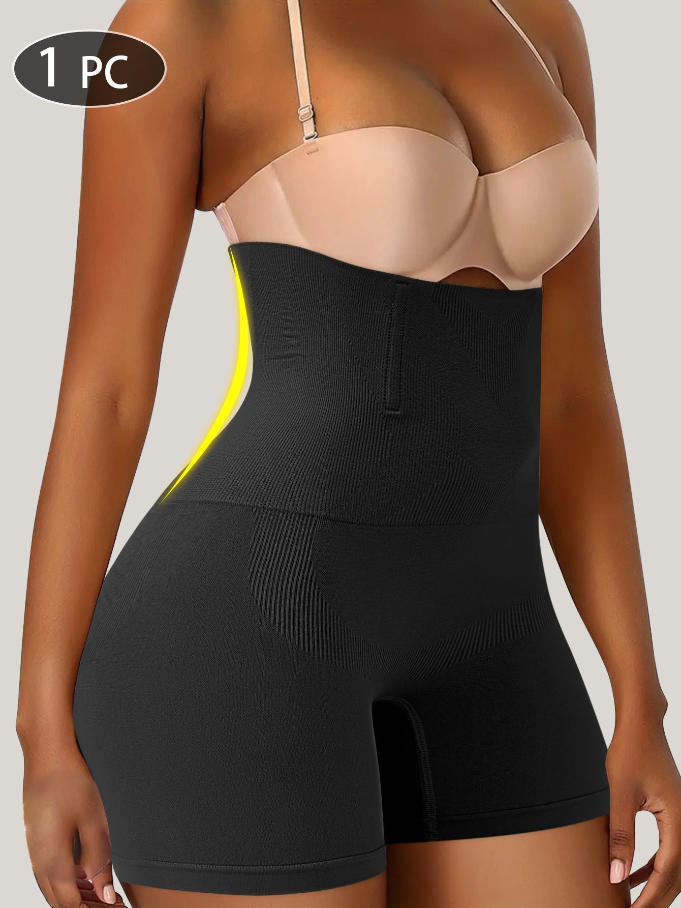 Women's Shapewear Shorts - High-Waist Style 897125