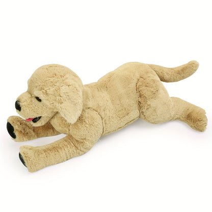 Golden Retriever Stuffed Animal 21 Inch Large Soft Plush Dog Toy Lifelike Puppy Doll Cuddly Huggable Gift for Kids Toddlers Dog Lovers Birthday Christmas