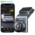 Front Car Dash Cam with 3K, 140° Wide Angle Lens | Built-In Wifi GPS, Night Vision, Motion Detection Alerts, Parking Mode, WDR, Loop Recording - USB-Powered, Compact Design, Vehicle Security, Modern Vehicle Accessory, Durable Construction