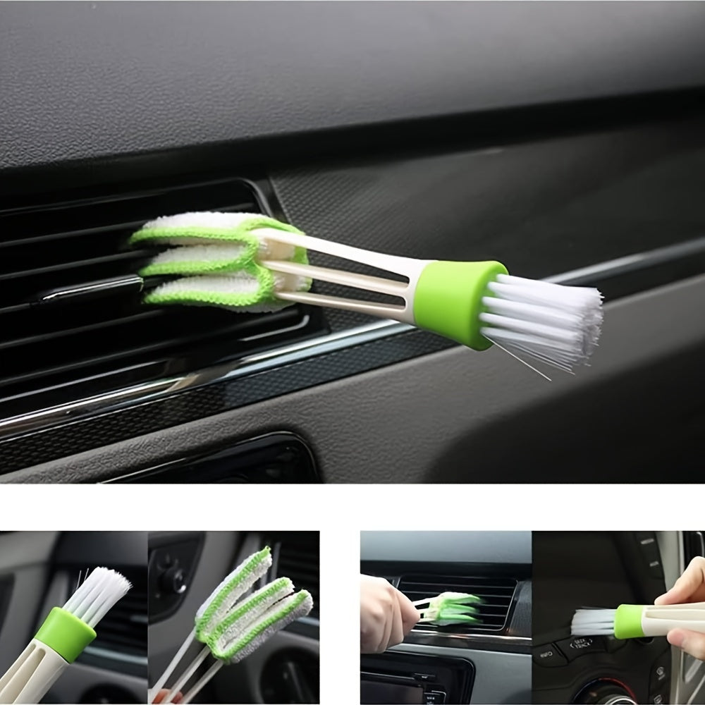 Car Detailing Brush Set The Ultimate Auto Cleaning Kit for Vents Gaps Maintenance Car Air Outlet Detail Clearance Brush