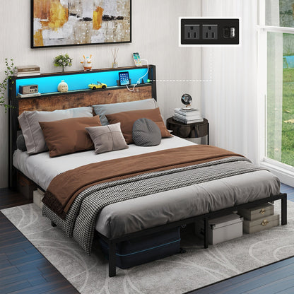 Bed Frame shown in the Full option